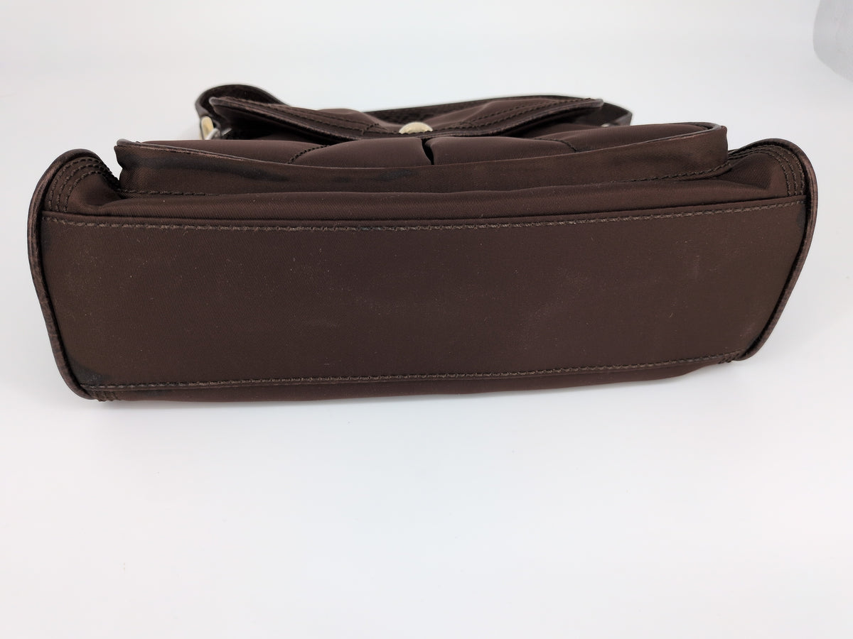 Celine Vintage Leather Flap Shoulder Bag – Black & Gold
