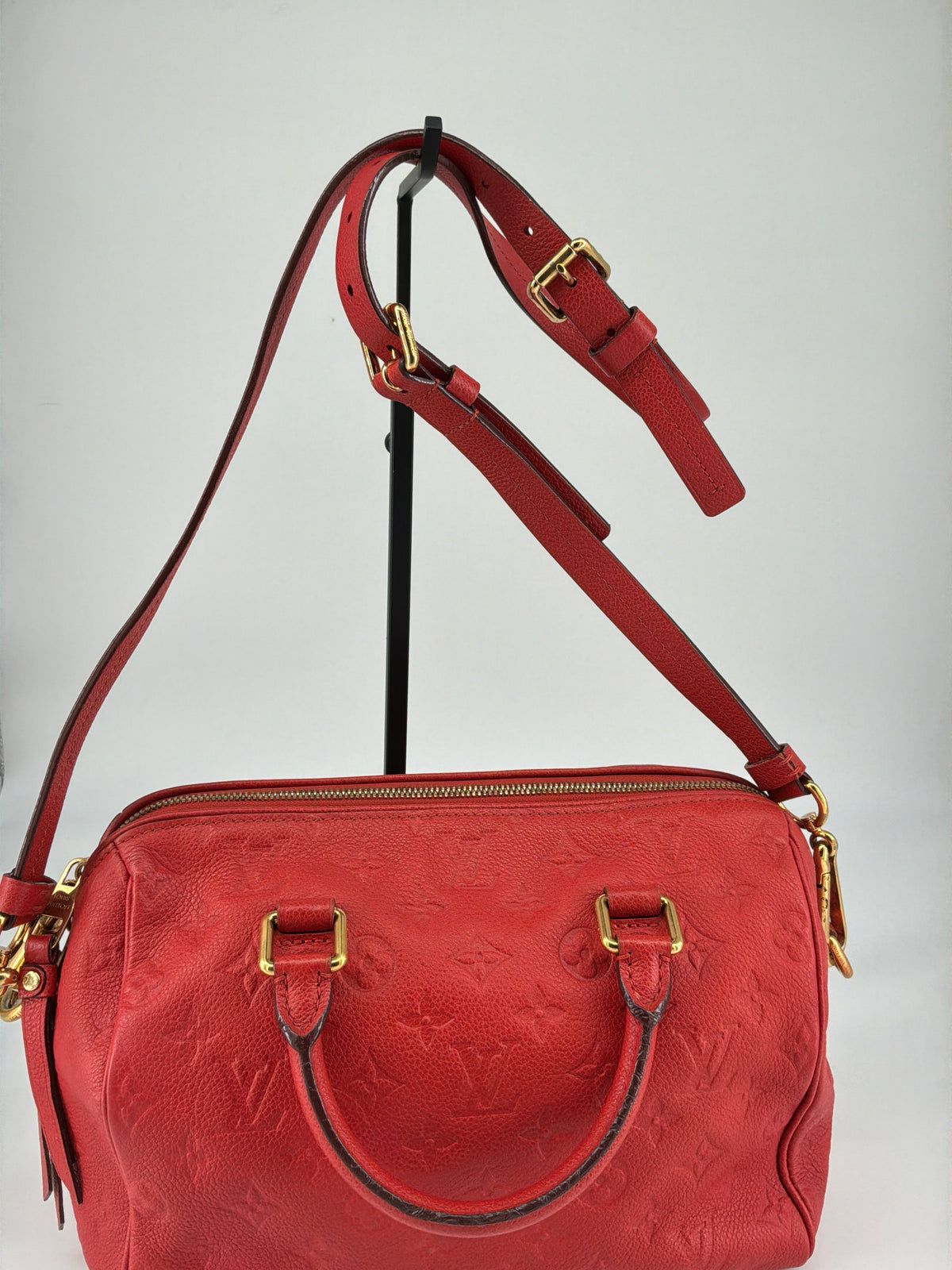 Louis Vuitton Speedy 25 Bandoulière – Monogram Empreinte Leather