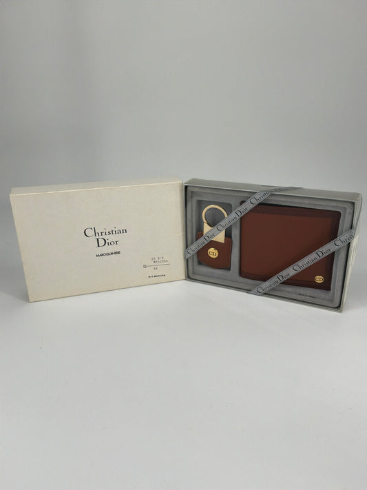 Christian Dior Wallet Gift Set – Vintage Mens, New In Box