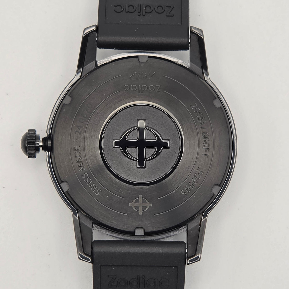 Zodiac Super Sea Wolf Ceramic Compression Diver Watch (Ref. ZO9595)