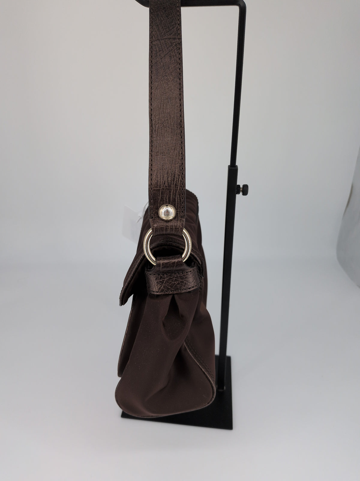 Celine Vintage Leather Flap Shoulder Bag – Black & Gold
