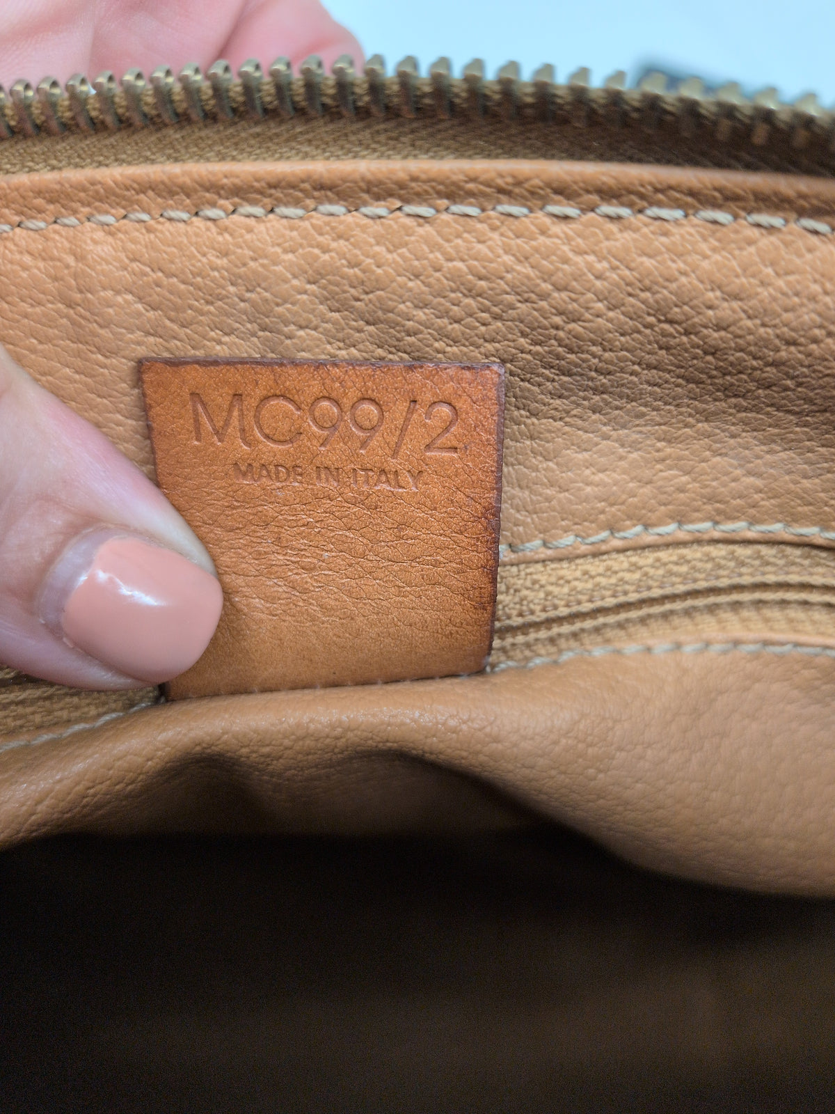 Celine Vintage Macadam Top Handle Satchel – Brown & Tan