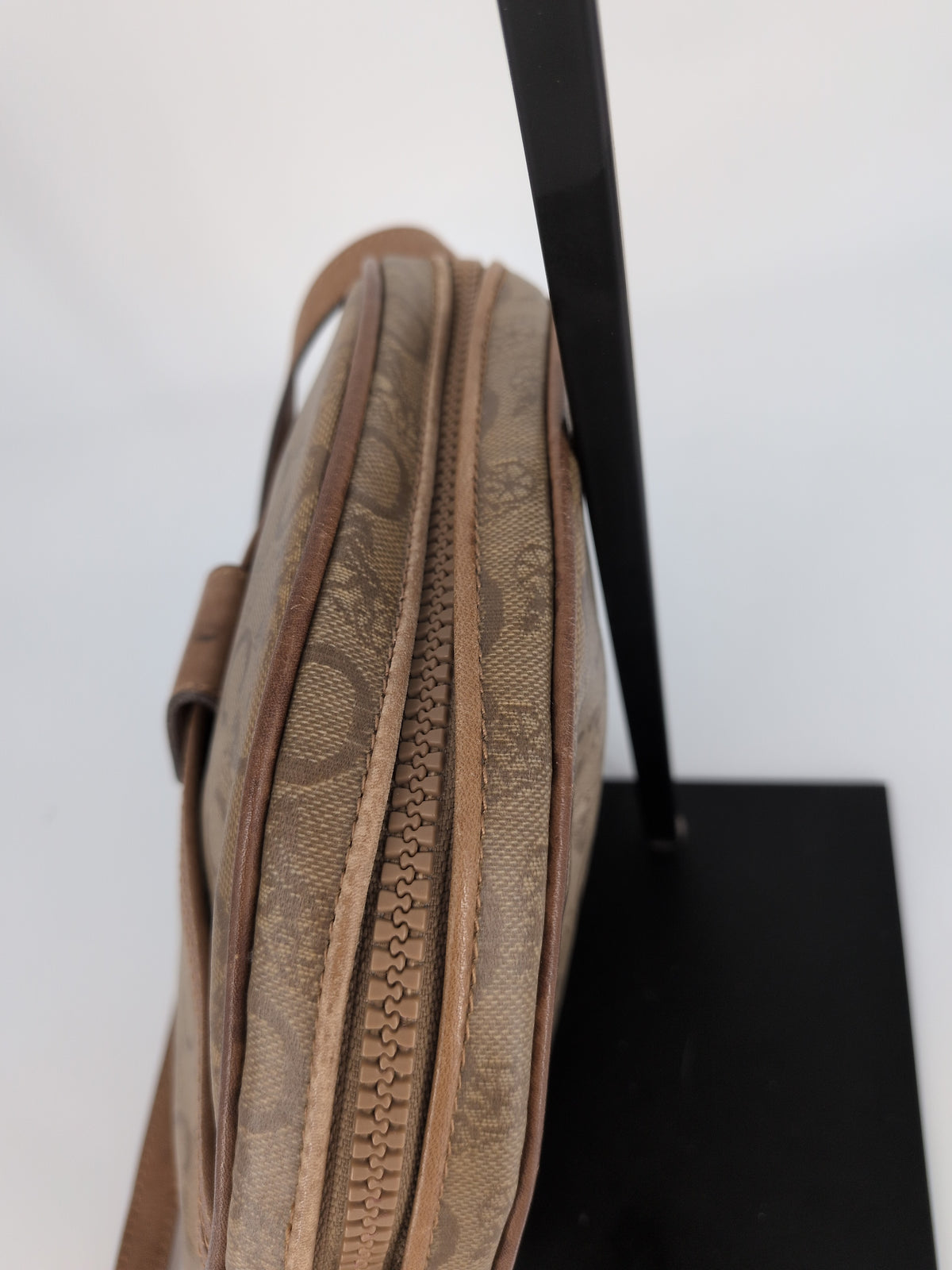 Celine Vintage Macadam Shoulder Bag – Brown & Tan